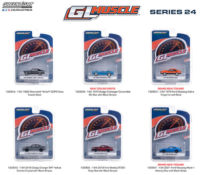 GREENLIGHT MUSCLE SERIES 24 6 OFF IN BOX 1/64