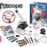 MICROSCOPE 50 EXPERMENTS 18 SAMPLES READY TO USE