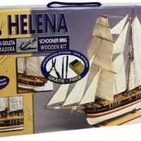 ST HELENA INCLUDING PAINT 1/85 WOODEN SHIP KIT
