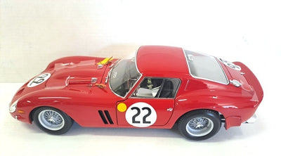 FERRARI 250 GTO 1962 LM#22 RED 1/18, DIECAST COLLECTABLES
