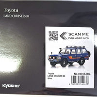 TOYOTA LANDCRUISER 60 BLUE 1/18, DIECAST COLLECTABLES