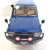 TOYOTA LANDCRUISER 60 BLUE 1/18, DIECAST COLLECTABLES