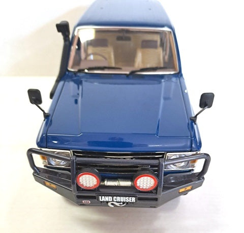 TOYOTA LANDCRUISER 60 BLUE 1/18, DIECAST COLLECTABLES