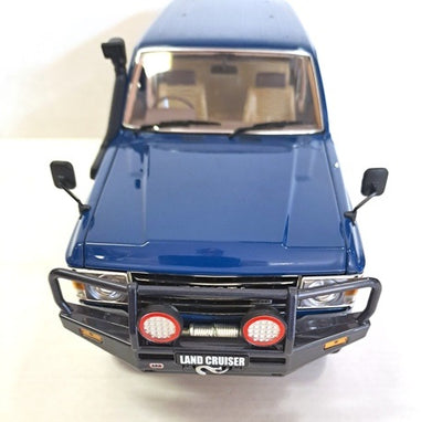 TOYOTA LANDCRUISER 60 BLUE 1/18, DIECAST COLLECTABLES