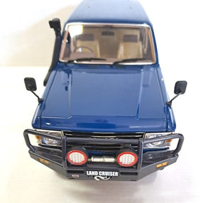 TOYOTA LANDCRUISER 60 BLUE 1/18, DIECAST COLLECTABLES