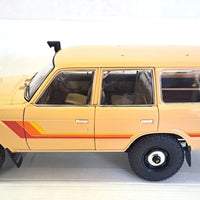 TOYOTA LANDCRUISER 60 BEIGE 1/18, DIECAST COLLECTABLES