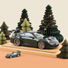 Porsche 911 GT3 RS 2022 Jetgreen metallic and Black 1:12