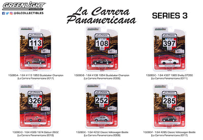 LA CARRERA PANAMERICANA SERIES 3  6 OFF IN BOX 1/64, DIECAST COLLECTABLES