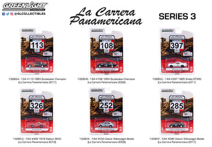 LA CARRERA PANAMERICANA SERIES 3  6 OFF IN BOX 1/64, DIECAST COLLECTABLES