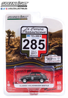 LA CARRERA PANAMERICANA S3 #285 CLASSIC VW BEETLE 6 OFF IN BOX  1/64, DIECAST COLLECTABLES