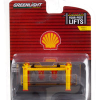 AUTO BODY SHOP FOUR POST LIFTS SERIES 1 SHELL OIL 6 OFF IN BOX DIECAST COLLECTABLES