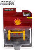 AUTO BODY SHOP FOUR POST LIFTS SERIES 1 SHELL OIL 6 OFF IN BOX DIECAST COLLECTABLES