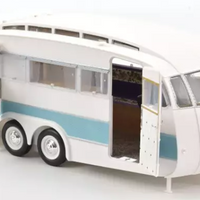 Citroën DS 19 1959 Nuage Blue and Purple + Caravane Hénon 1:18 Norev COMING SOON