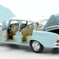 Mercedes-Benz 220 S 1965 Light Blue 1:18 Norev COMING SOON