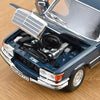 Mercedes Benz 350 SEL 1979 Hansa Blue 1:18