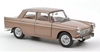 Peugeot 404 1965 Brown metallic with Caravan Hénon 1:18 Norev COMING SOON