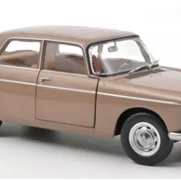 Peugeot 404 1965 Brown metallic with Caravan Hénon 1:18 Norev COMING SOON