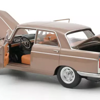Peugeot 404 1965 Brown metallic with Caravan Hénon 1:18 Norev COMING SOON