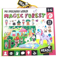 MAGIC FOREST KIDS EDUCTIONAL PUZZLE, TEACHER HOMESCHOOL SUPPLIES;  TODDLER LEARNING TOYS;  BIRTHDAY