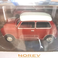 Mini Cooper S 1964 Tartan Red and White Roof 1:54