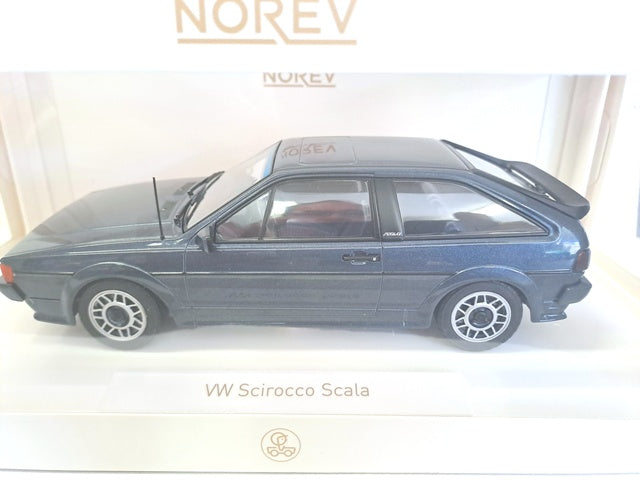 VW Scirocco Scala 1987 Helios Blue metallic 1:18