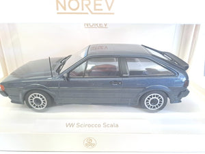 VW Scirocco Scala 1987 Helios Blue metallic 1:18