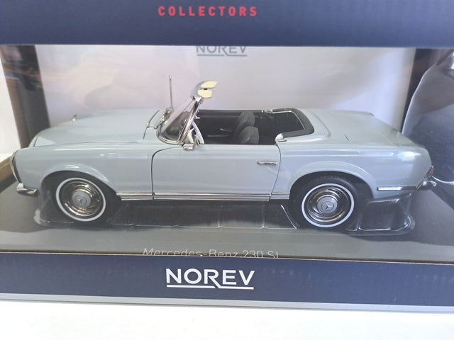 Mercedes-Benz 230 SL 1963 Grey 1:18