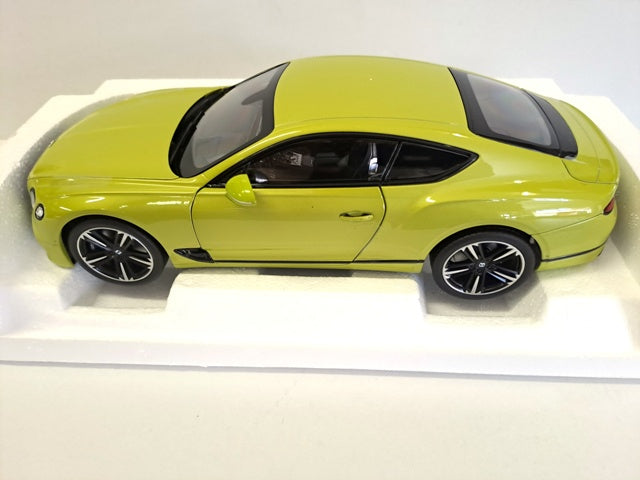 Bentley Continental GT 2018 Rhadium 1:18 - 200pcs WORLD WIDE LIMITED EDTITION