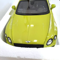 Bentley Continental GT 2018 Rhadium 1:18 - 200pcs WORLD WIDE LIMITED EDTITION