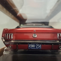 Ford Mustang Convertible 1966 Red 1:18
