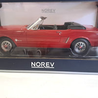 Ford Mustang Convertible 1966 Red 1:18