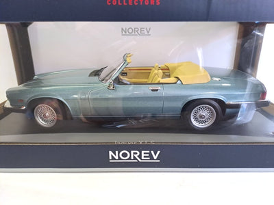 Jaguar XJ-S 5.3 H.E. Convertible 1988 Light Blue metallic 1:18