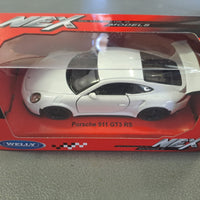 PORSCHE  911 GT3 RS PULLBACK WHITE 2016 1/35