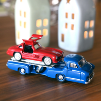 Mercedes-Benz Renntransporter + Mercedes-Benz SL 1955 1:64