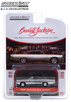 BARRETT-JACKSON ‘SCOTTSDALE ED’ S6 PLYMOUTHGTX CUSTOM 6 OFF IN BOX, DIECAST COLLECTABLES