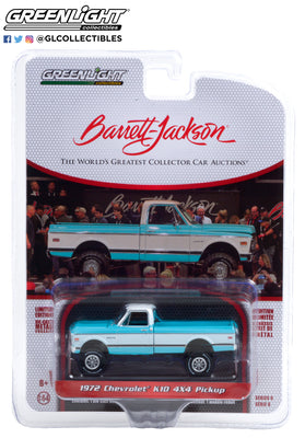 BARRETT-JACKSON ‘SCOTTSDALE ED’ S6 CHEV K10 4X4 PICKUP 6 OFF IN BOX, DIECAST COLLECTABLES