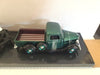 FORD PU WITH SPEED BOAT SET TRAILER GREEN 1937 1/24 EACH, DIECAST CAR, COLLECTABLE CAR.