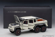 MERCEDES-BENZ G63 AMG 6 X 6 WHITE 1/18