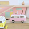 VW Combi T2b Camper Van 1973 Pink 1:43