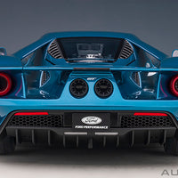 FORD GT LIQUID BLUE 2017 1/12