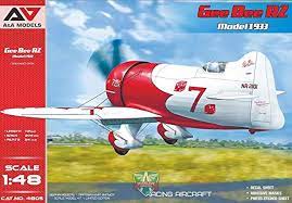 Gee Bee R2 ( 1933 version) 1:48, PLASTIC MODEL KIT.