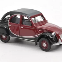 Citroën 2CV Charleston 1982 Delage Red and Black 1:54
