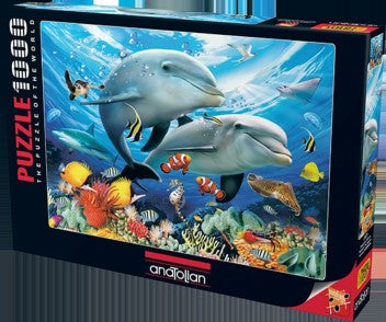 UNDERSEA 1000 PIECES,JIGSAW PUZZLE,ADULT PUZZLES, ANATOLIAN