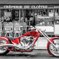 RED CHOPPER BIKE 1000 PIECES,JIGSAW PUZZLE,ADULT PUZZLES, ANATOLIAN