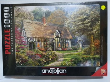 VICTORIAN GARDEN 1000 PIECES,JIGSAW PUZZLE,ADULT PUZZLES, ANATOLIAN