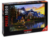 SUNSET CABIN 1000 PIECES,JIGSAW PUZZLE,ADULT PUZZLES, ANATOLIAN