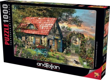 COUNTRY SHED 1000 PIECES,JIGSAW PUZZLE,ADULT PUZZLES, ANATOLIAN