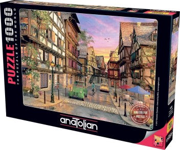 COLMAR STREET 1000 PIECES,JIGSAW PUZZLE,ADULT PUZZLES, ANATOLIAN