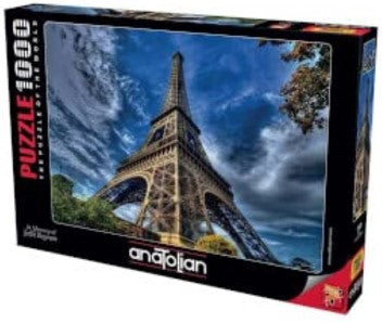 EIFFEL TOWER 1000 PIECES,JIGSAW PUZZLE,ADULT PUZZLES, ANATOLIAN