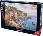 HARBOR GARDEN 1000 PIECES,JIGSAW PUZZLE,ADULT PUZZLES, ANATOLIAN